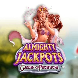 Almighty Jackpots: Garden of Persephone slot visual from Novomatic available on spindogscasinos.com