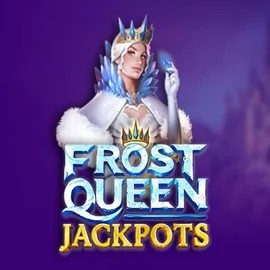 Frost Queen Jackpots slot visual from Yggdrasil available on spindogscasinos.com