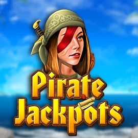 Pirate Jackpots online game logo by Belatra Games on spindogscasinos.com