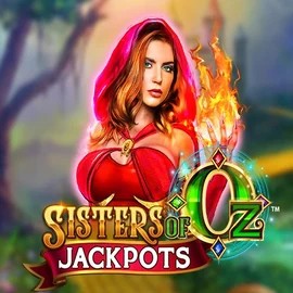 Sisters Of Oz Jackpots logo by Triple Edge Studios at SpinDog Casino