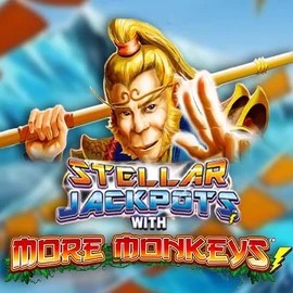 Try Stellar Jackpots with More Monkeys slot by Lightning Box Game on spindogscasinos.com – logo image