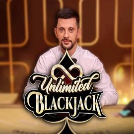 Live Casino logo of Unlimited Blackjack from Ezugi at SpinDog Casino