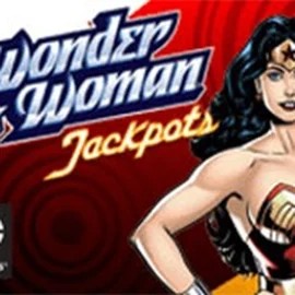 Enjoy Wonder Woman Jackpots by Amaya – logo hosted on spindogscasinos.com